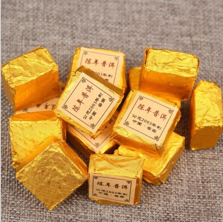 Yunnan Chen Xiang Cooked Pu'er Tea Ripe Puerh Mini Tuo Tea Cha Puer Brick tea