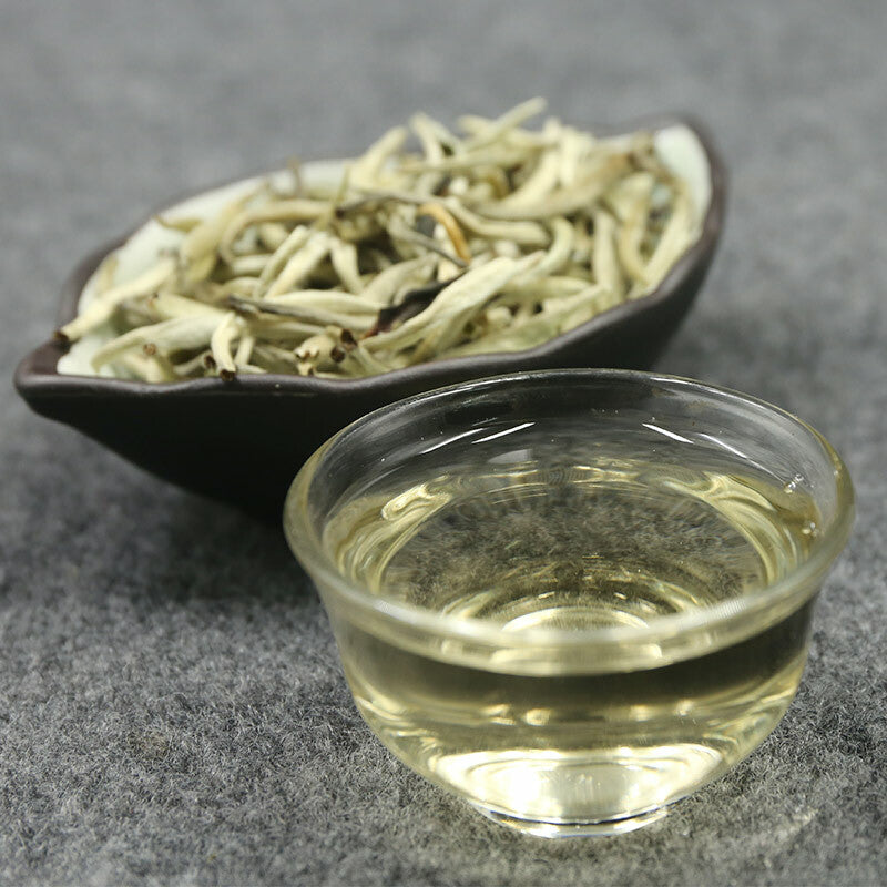 Yin Zhen Kungfu Tea Premium Spring Silver Needle White Tea Bai Hao Organic Tea