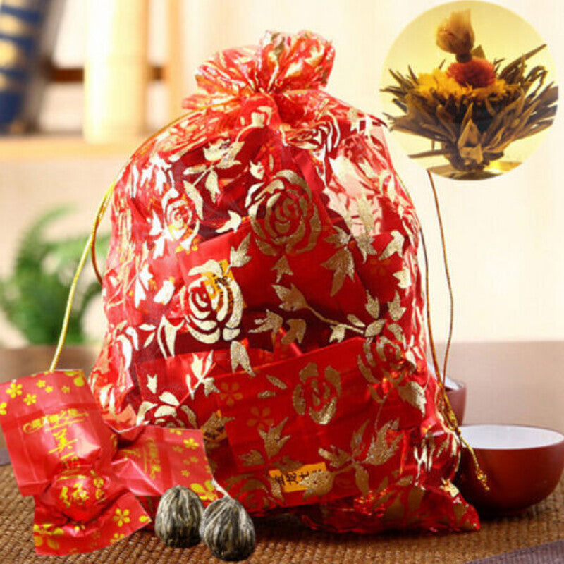 20 Pcs Natural Chinese Blooming Flower Tea Handmade Flower Tea Ball Herbal Tea