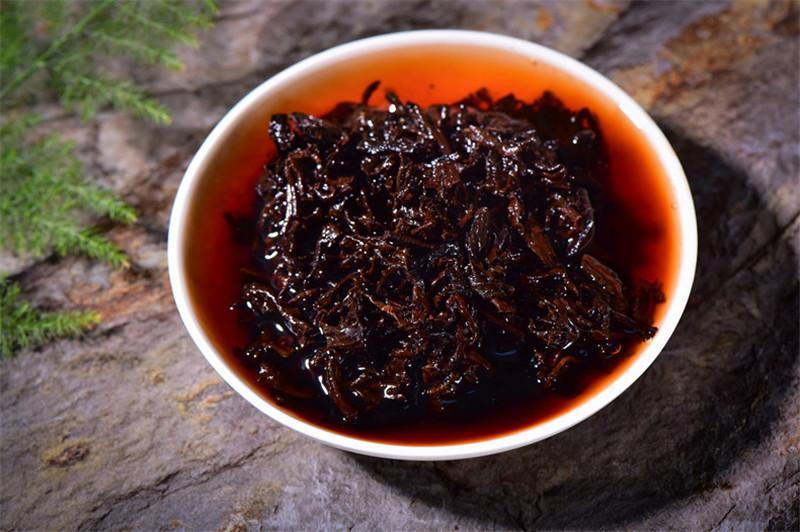 357g Yunnan Wild Puerh Tea Ripe Puer Tea Golden Bud Palace Seven Organic Tea