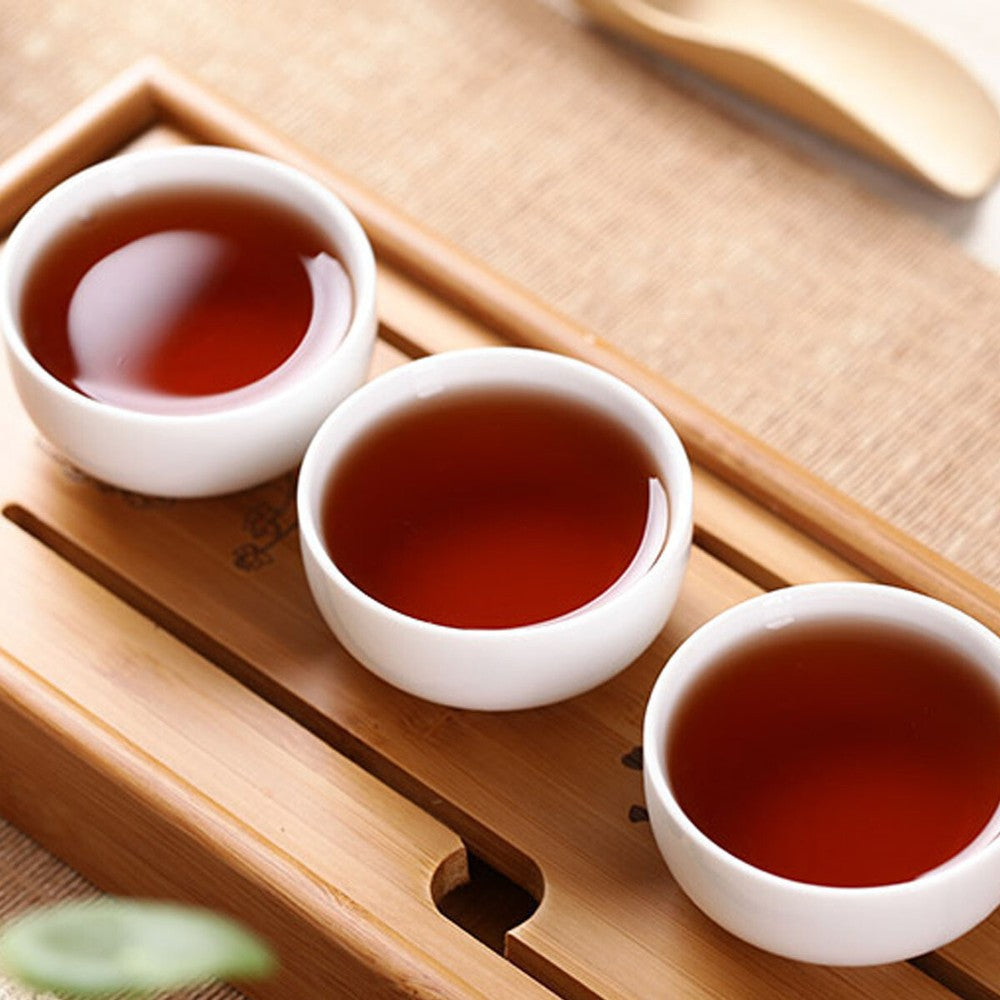 Puerh Tea Cake Brown Ancient Trees Tea Yunnan Healthy 357g Ripe Puer Tea Cooked-