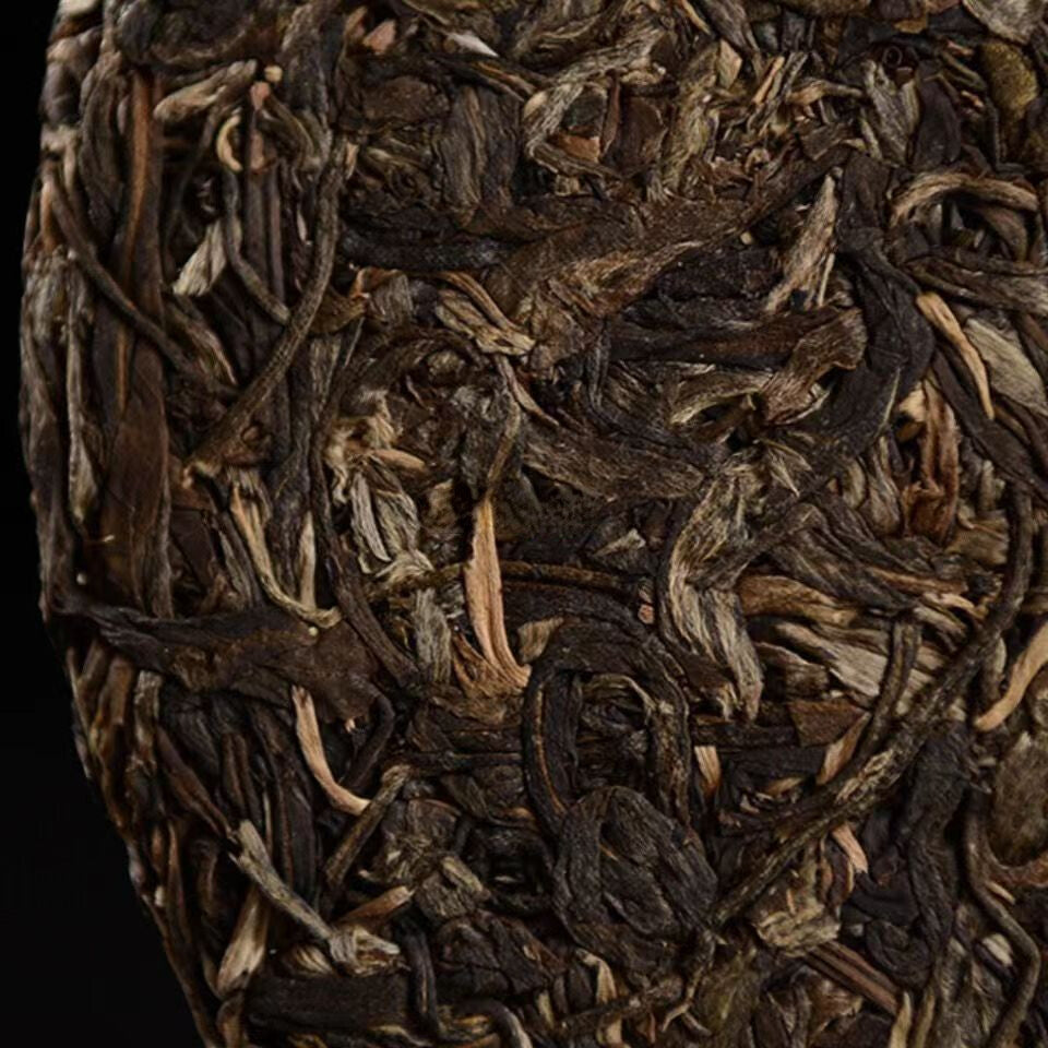 Old Pu-erh Sheng Tea 357g/12.59oz Yiwu Puerh Tea Cake Big Leaf Pu'er Tea