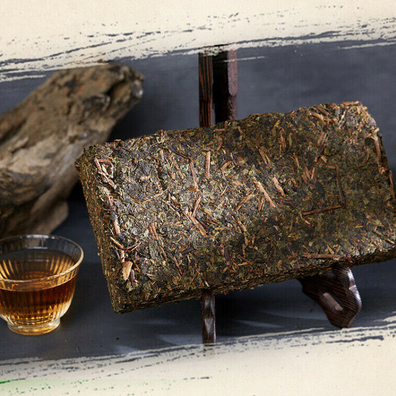 300g Special Made Yiyang Anhua Black Tea Hei Cha Fu Tea Brick Hunan Fu Tea Fucha