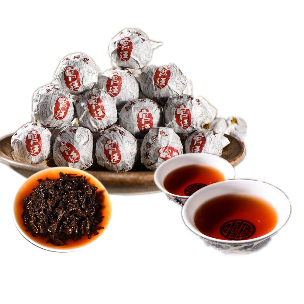 Mini Puerh Tea Cooked Tea Black Premium Puer Tuo Cha Dragon Ball Organic tea