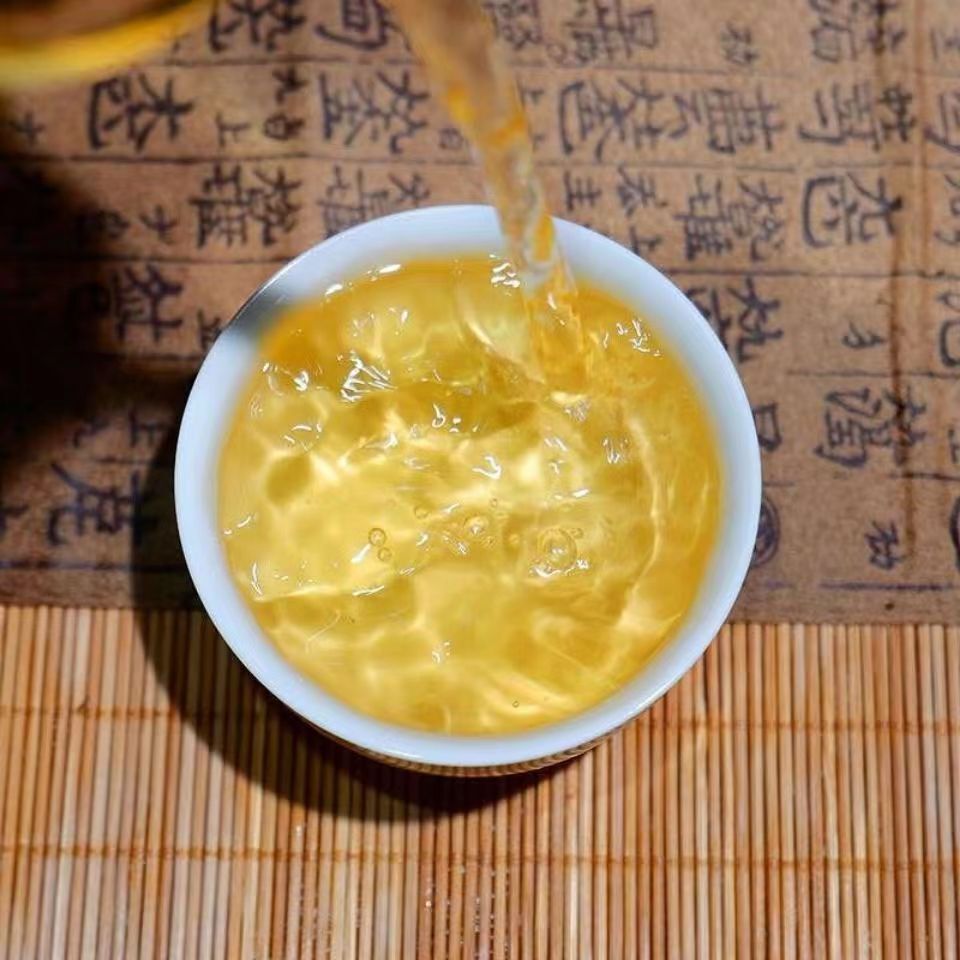 357g Yunnan Puer Green Tea Mengsong Raw Puerh Tea Cake Premium Pu-erh Sheng Tea