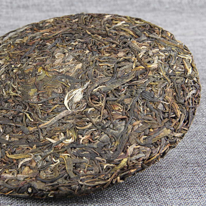 Collection Tea Puer Tea Cake 357g Yunnan Menghai Qizi Ancient Tree Puer Tea