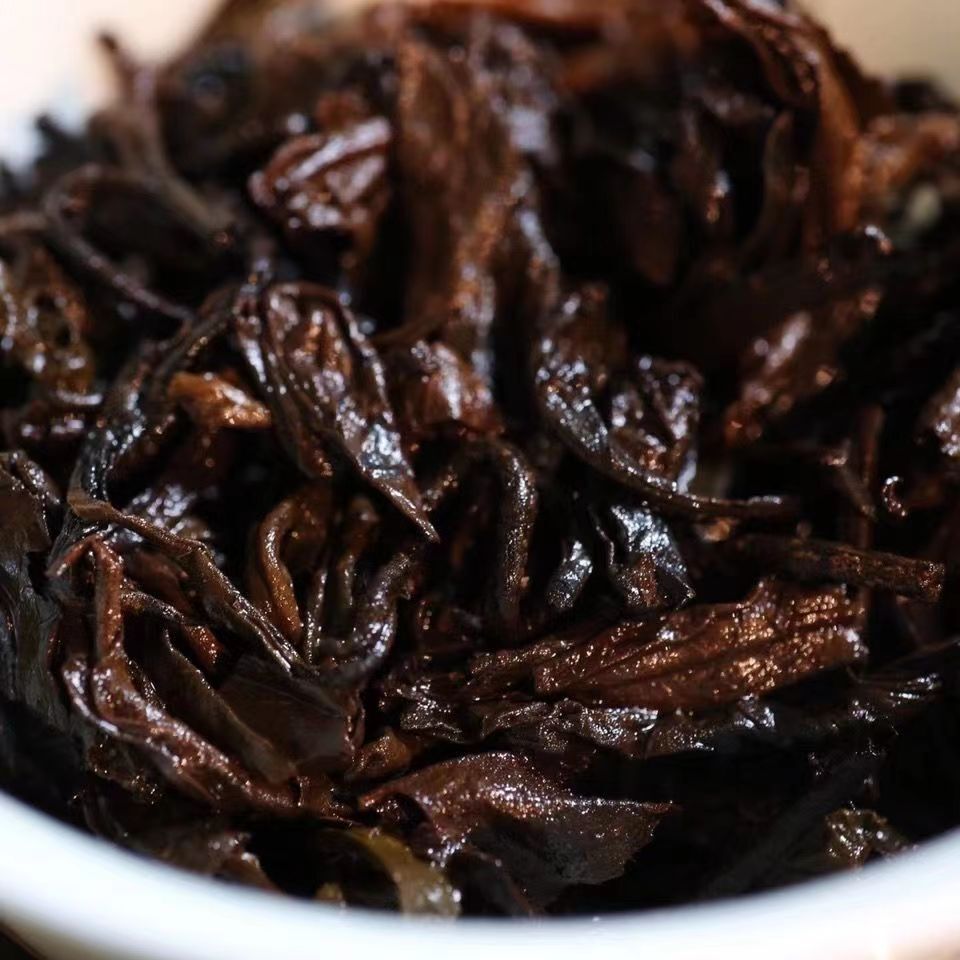 250g Yunnan Puer Brick Tea 1992 Laobanzhang Puerh Ripe Tea Brick Aged Pu-erh Tea