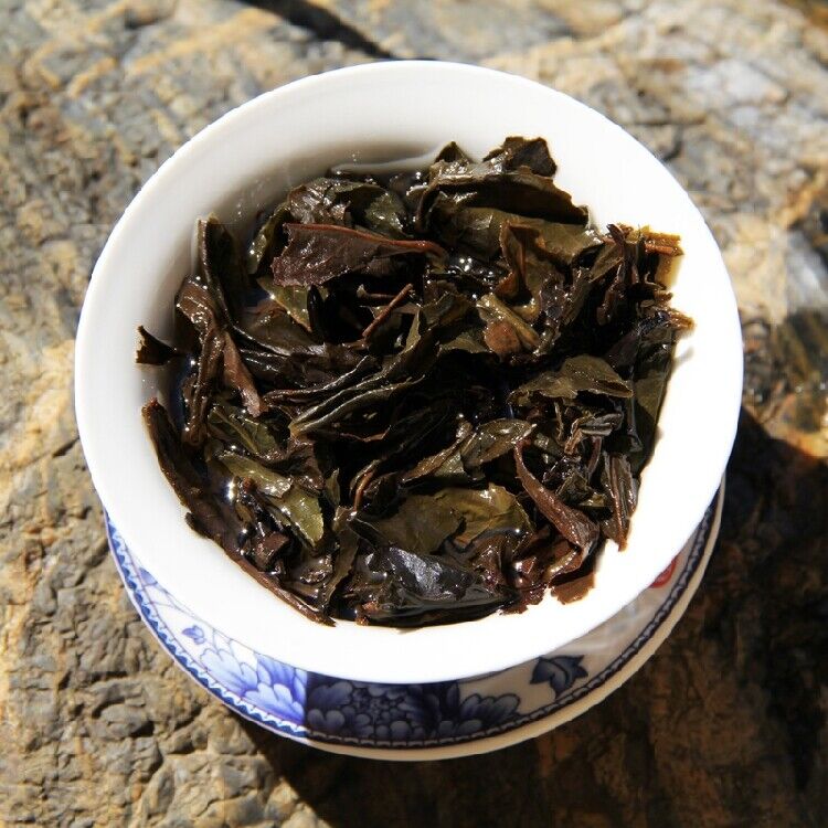 Anhua black tea, ten liang tea, Steamed rolls black tea, black tea, bamboo basket tea, 360g-