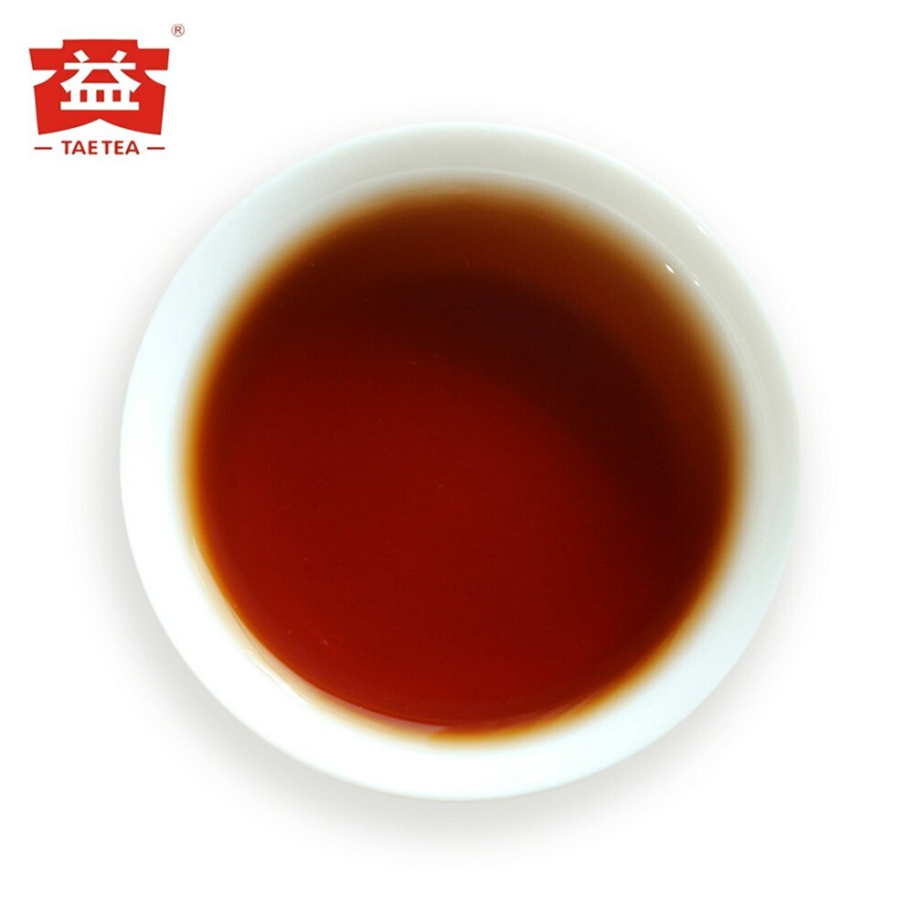 2019 TAETEA Ripe Puerh Chinese Tea 7452 Chi Tse Beeng 1901 Shu Puer Tea 357g