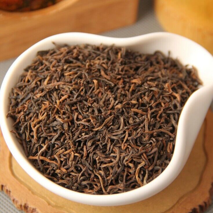 YunNan MengHai GongTing Puer Ripe Tea Bulk Tea Boiled Pu'er Alcoholic Tea-