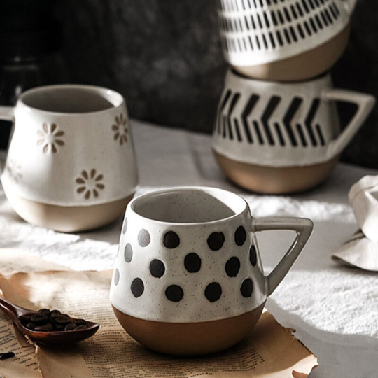 Ceramic Tea Mugs Coffee Tea Cup 420ml
