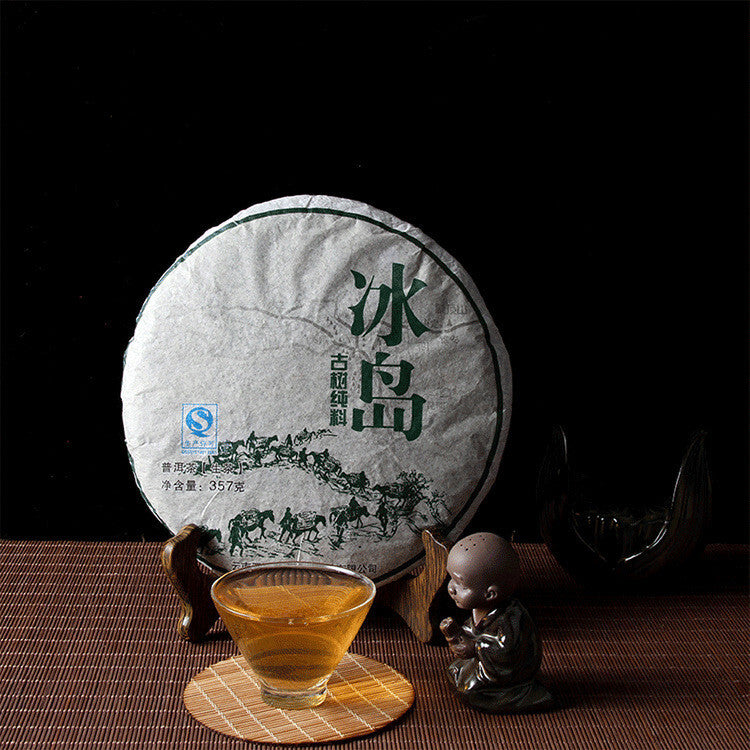 357g Yunnan cha Puer Tea Cake Sheng Pu-erh Tea Bingdao Ancient tree Tea Healthy