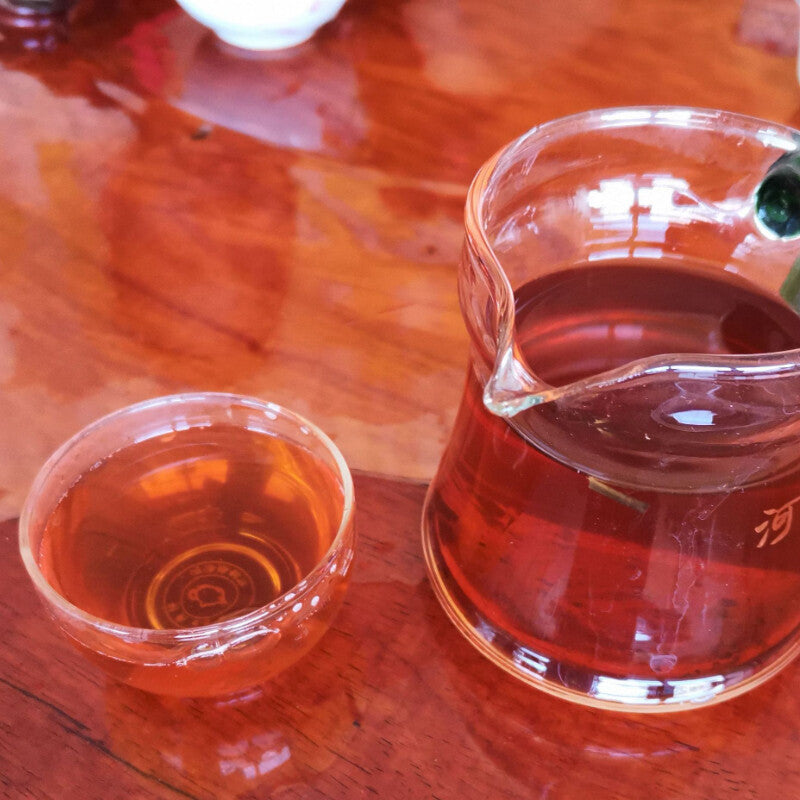 357g Aged Pu'er Tea Organic Old Pu'er Tea Top-Grade Yi Wu Cha Tea Yunnan