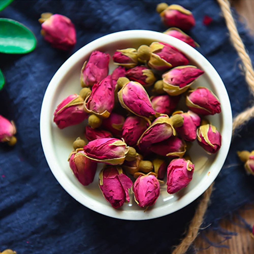 Organic Dried Rose Bud Tea Premium Flower Tea Bulk Chinese Tea Herbal Tea