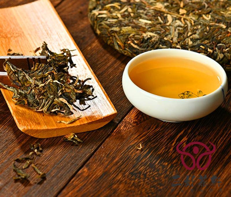 2009 Mengku Bingdao Shen Puerh Tea Old Tree Raw Pu'er Tea 357g Puer Pu Erh Tea
