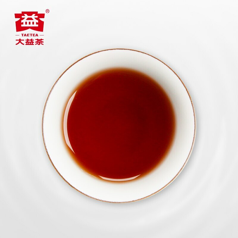 TAETEA Ripe Puer Tea Batch 2101 Dayi "Pu Zhi Wei" Shu Top Puerh Tea Cake 357g