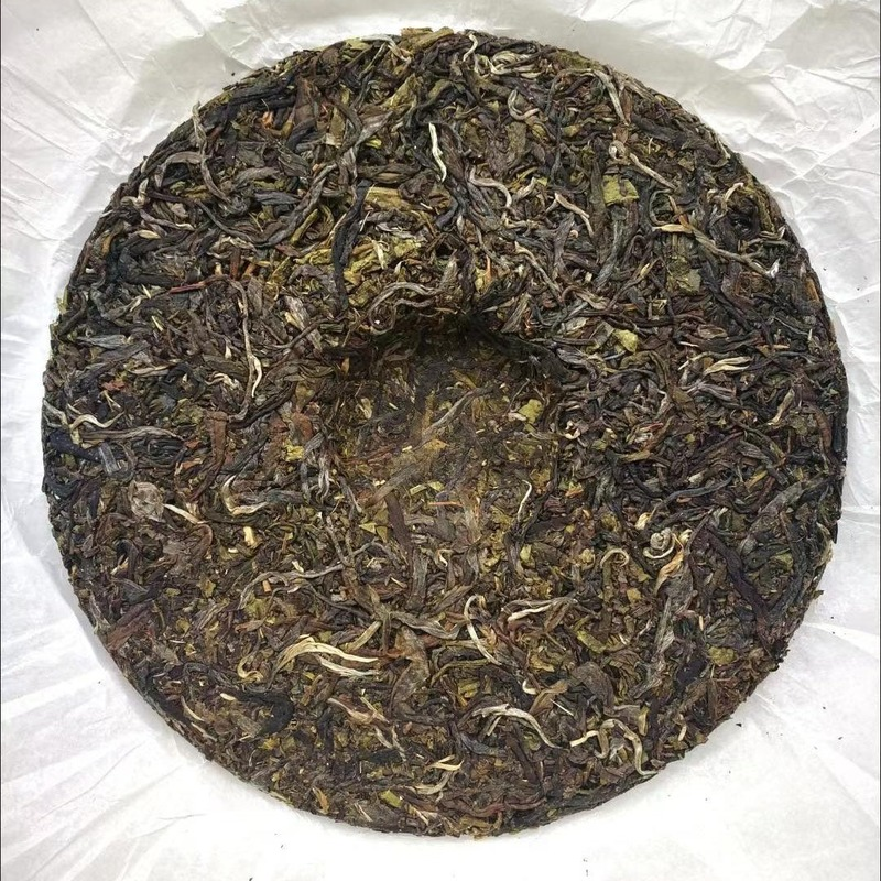 357g Raw Pu-erh Tea Yunnan Puerh Tea Cake Weight Loss Green Tea Health Benefits