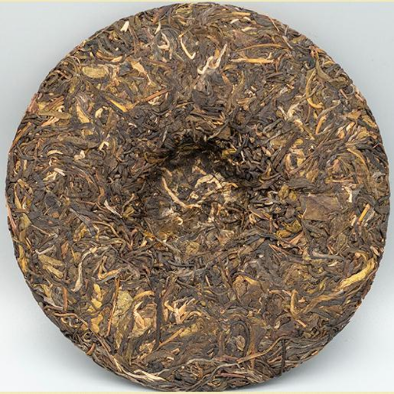 Qizi Pu-erh Sheng Tea Cake Pu'er Green Tea 357g Laobanz Hang Puerh Tea Yunnan-