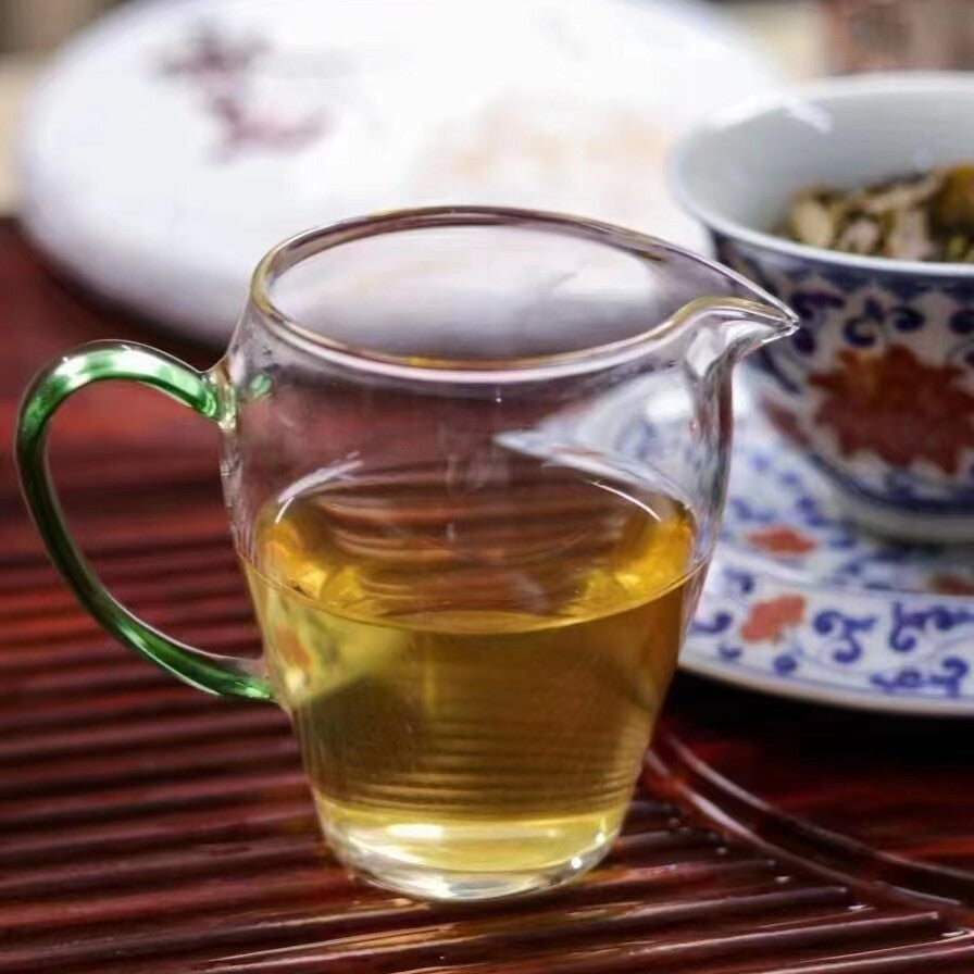 357g Yunnan Raw Puerh Tea Cake Bingdao Spring Pu'er Raw Tea Pu-erh Cake Tea