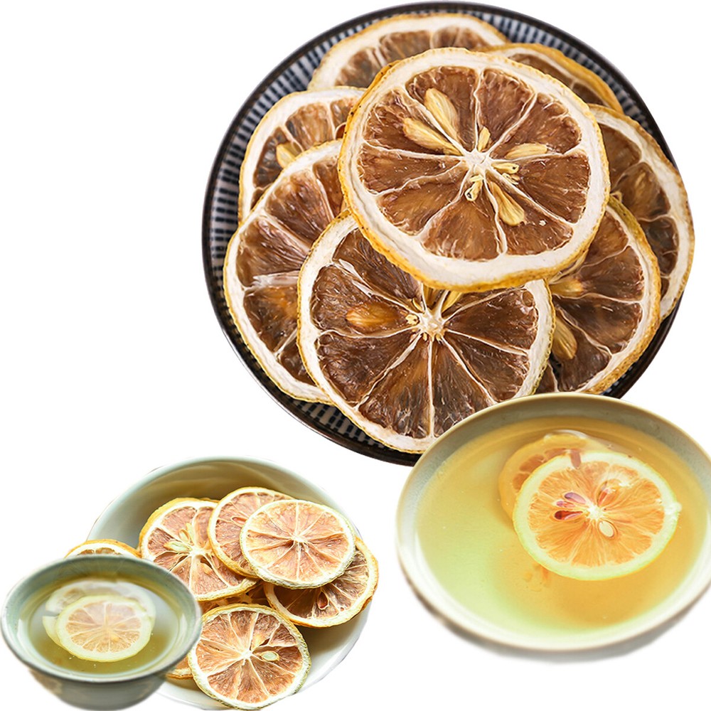 Dried Fruit Tea Lemon Slices Freshly Soaked Lemon Tea Scented Tea Healthy Food