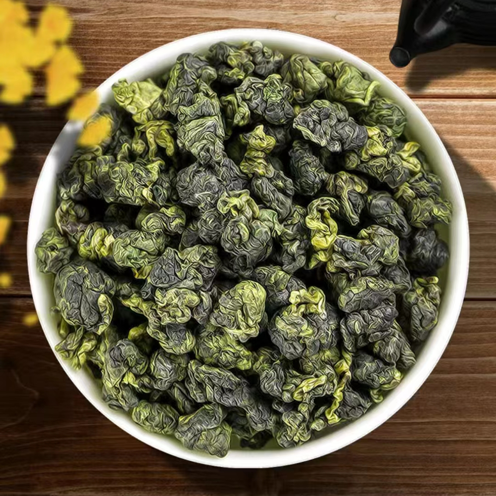 250g Dongding Oolong Green Tea Taiwan High Mountain Oolong Tea Loose Leaf Tea