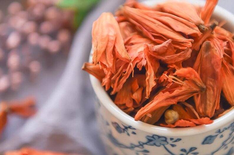 Dried Lily Flower Tea Flos Lilii Herbal Tea Pure Natural Makes A Healthy Tea