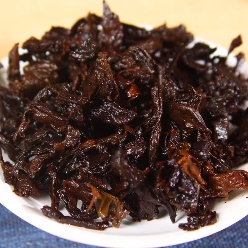 Cooked Pu-erh Tea Brick 250g/8.8oz Menghai Puerh Ripe Tea Old Pu'er Black Tea