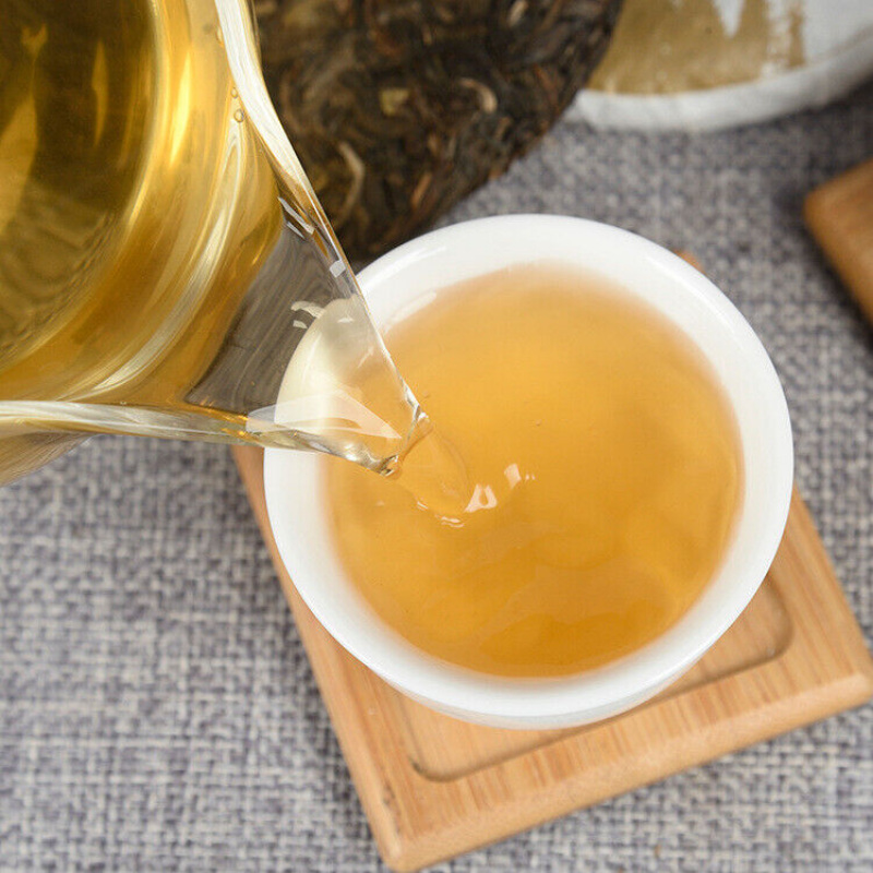 Icelandic Cake Tea Organic Green Tea 100g*3 Piece Early Spring Puerh Tea-