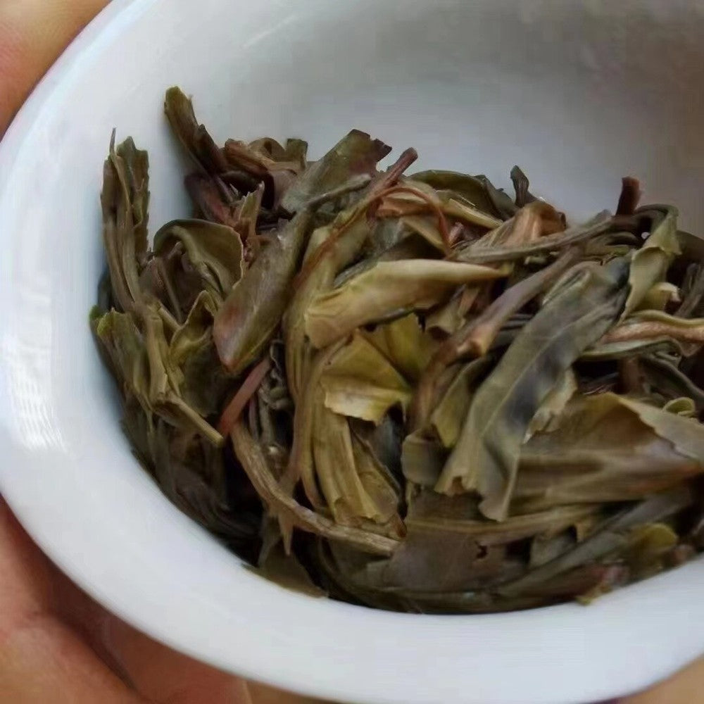 357g Yunnan Raw Pu'er Tea 2015 Huazhuliangzi Aged Pu-erh Raw Tea Cake Puerh Tea