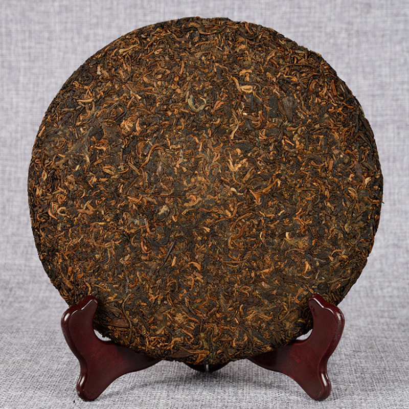 Banzhang Golden Bud Puerh Tea Ripe Tea Black Tea Weight Loss Health Drink12.59oz