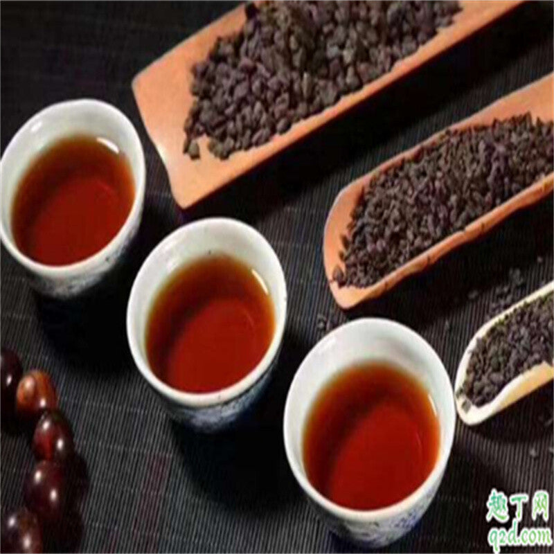 357g Yunnan Pu'er Tea Ripe Tea Palace Tribute Cake Cake Tea Palace Big Bud