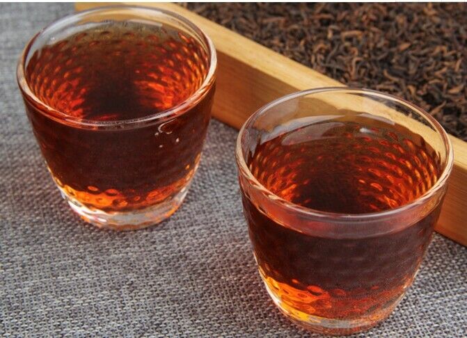 YunNan MengHai GongTing Puer Ripe Tea Loose Tea Cooked Puerh Mellow pu'er tea