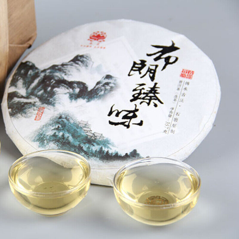 Natural Green Tea Health 357g Organic Cha Tea Bulangzhenwei Pu-Erh Tea