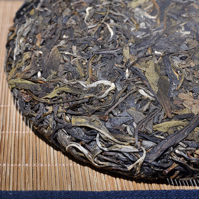 Green Tea Healthcare 357g YunnanPu-erh Tea Cake Yiwu AncientTreeChaTea-
