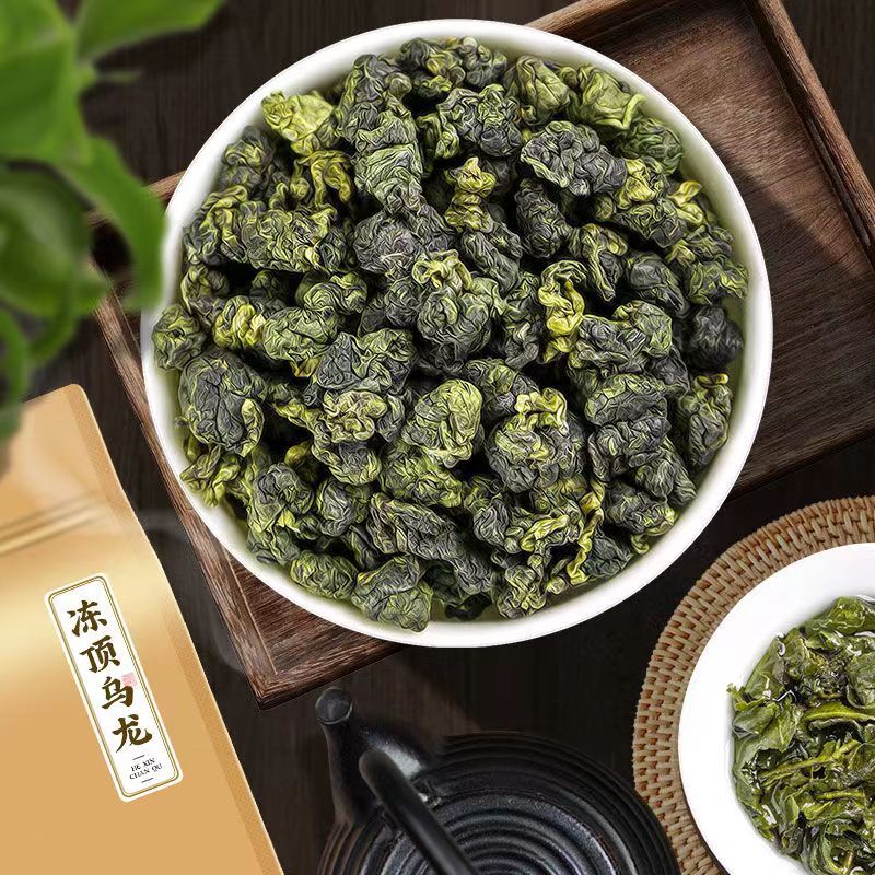 250g Dongding Oolong Green Tea Taiwan High Mountain Oolong Tea Loose Leaf Tea