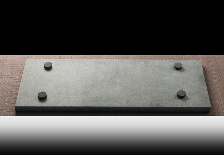 simple pattern China stone tea tray heavy black stone tea table for tea set new