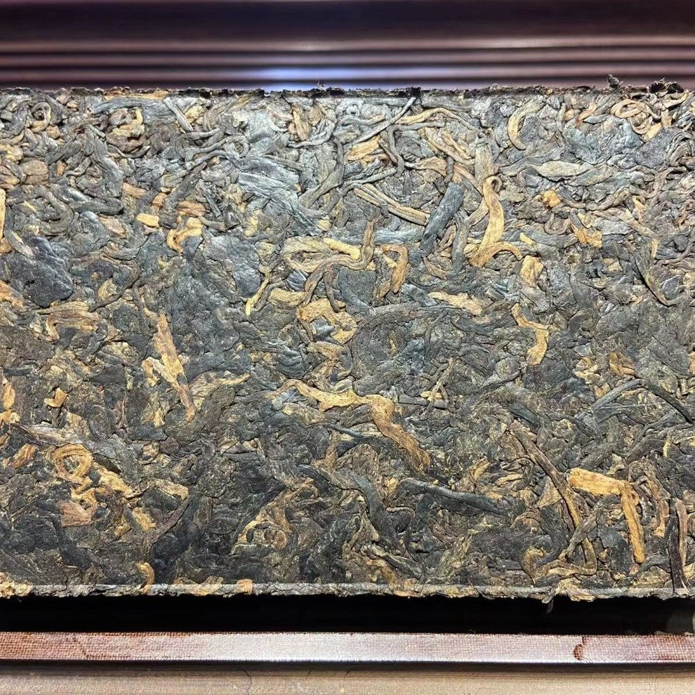 Menghai Old Pu-erh Tea Pu'er Tea 250g/8.8oz Laobanzhang Ripe Pu-erh Tea Brick