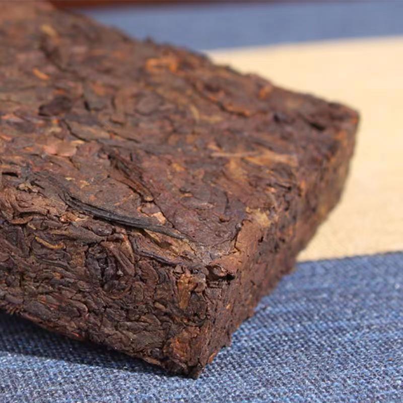 Cooked Pu-erh Tea Brick 250g/8.8oz Menghai Puerh Ripe Tea Old Pu'er Black Tea
