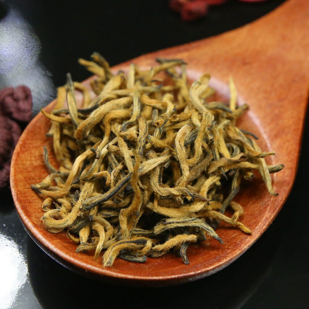 2023 Chinese Tea Hand-picked Jin Jun Mei Black Tea Golden Eyebrow Wuyi Teas 250g