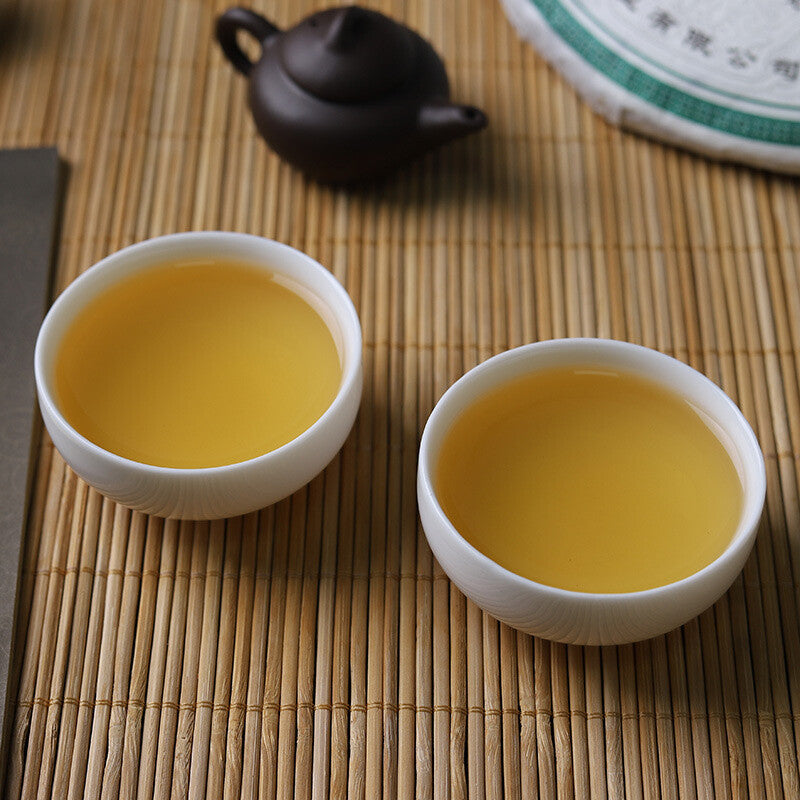 357g Green Tea 704 Yunnan Pu-erh Tea Cha Pu'er Tea Dali Nanjian Puer