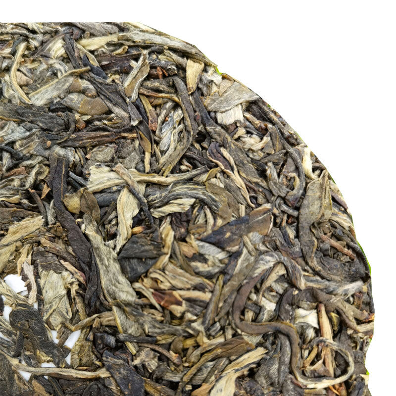 Xigui Old Tree Puerh Sheng Tea Pu'er Green Tea 357g Menghai Pu-erh Tea Cake-