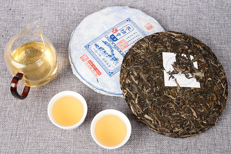 357g Yunnan Tea Pu'er Tea Raw Tea Cake Healthy Drink
