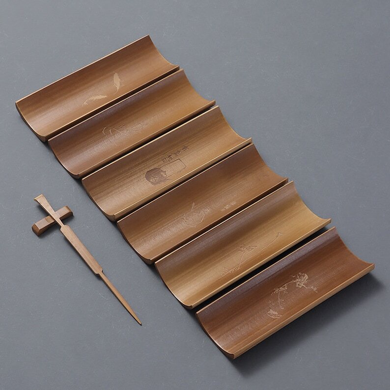 Bamboo Tea Spoon Tea Ceremony Set|Wood Tea Accessories