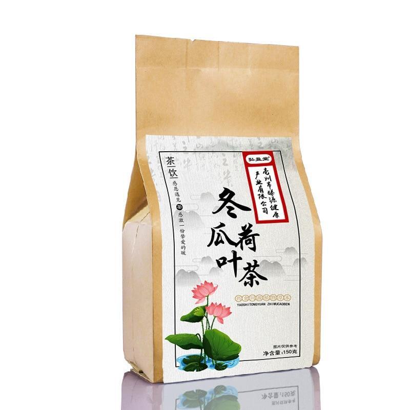 150g 2023 Herbal Tea Includes White Gourd Lotus Leaf Tea Bags Herbal Tea 30 Pcs