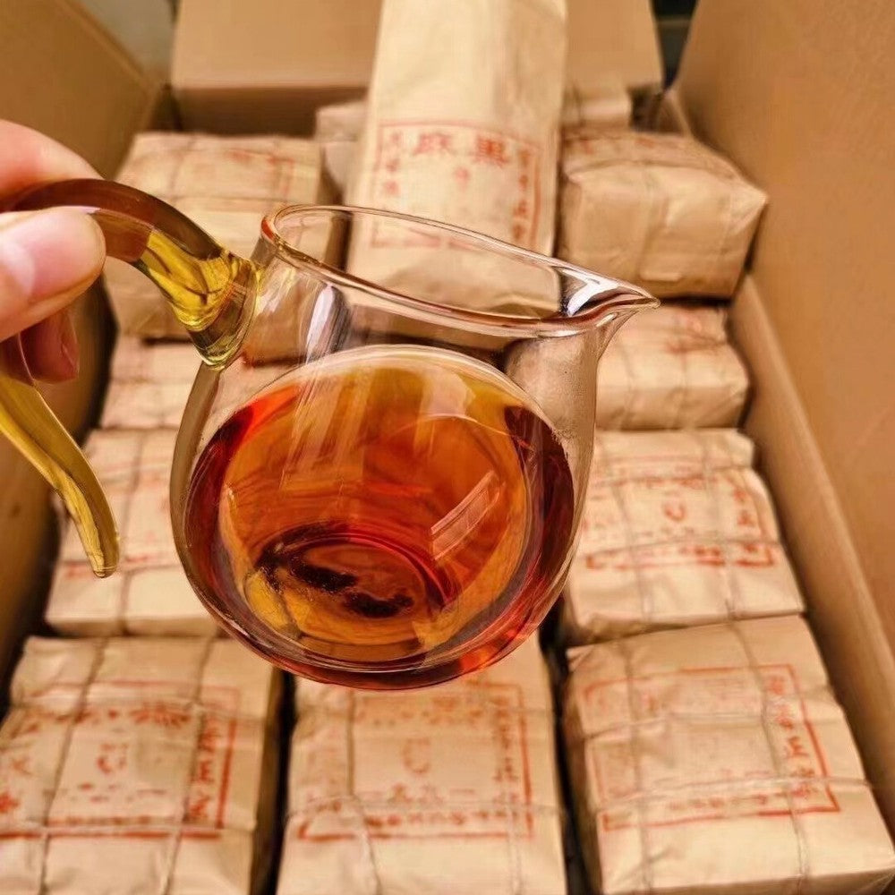 250g Yunnan Old Puerh Ripe Tea 1991 Mahei Loose Leaf Pu-erh Cooked Tea Pu'er Tea