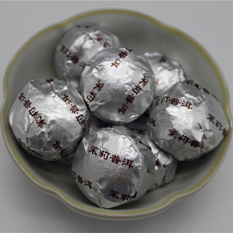 500g Yunnan Pu'er Tea Jasmine Tuocha Mini Tuo Pu'er Loose Tea Ripe Tea