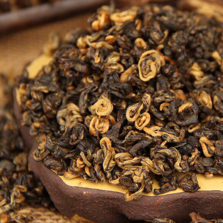 YunNnan Fengqing Dianhong tea Dian Hong Black Tea Red Biluochun Spring Tea