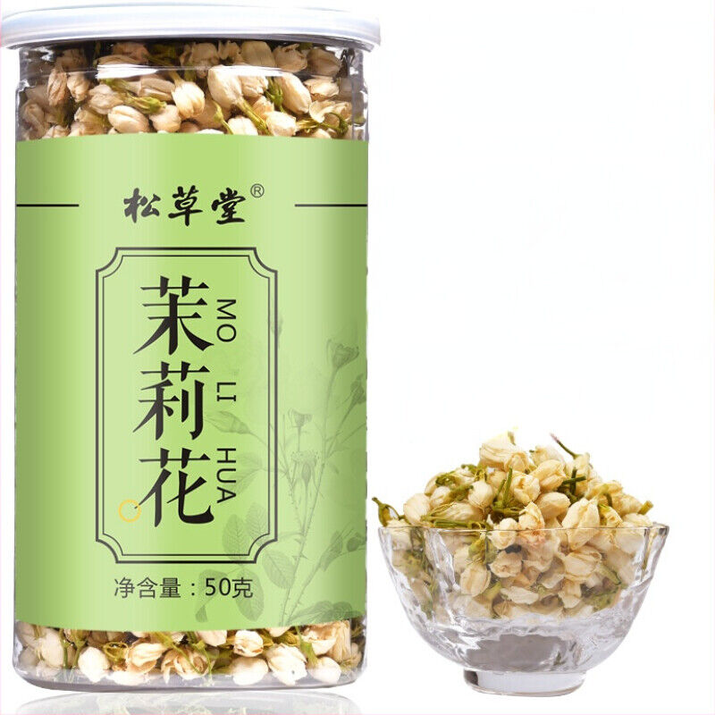 50g Organic Dried Jasmine Buds Tea High Quality Jasmine Herbal Tea Mo Li Hua Tea