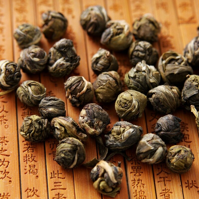 Premium Jasmine Tea Pearls Natural Jasmine Dragon Pearl Green Tea Chinese Tea