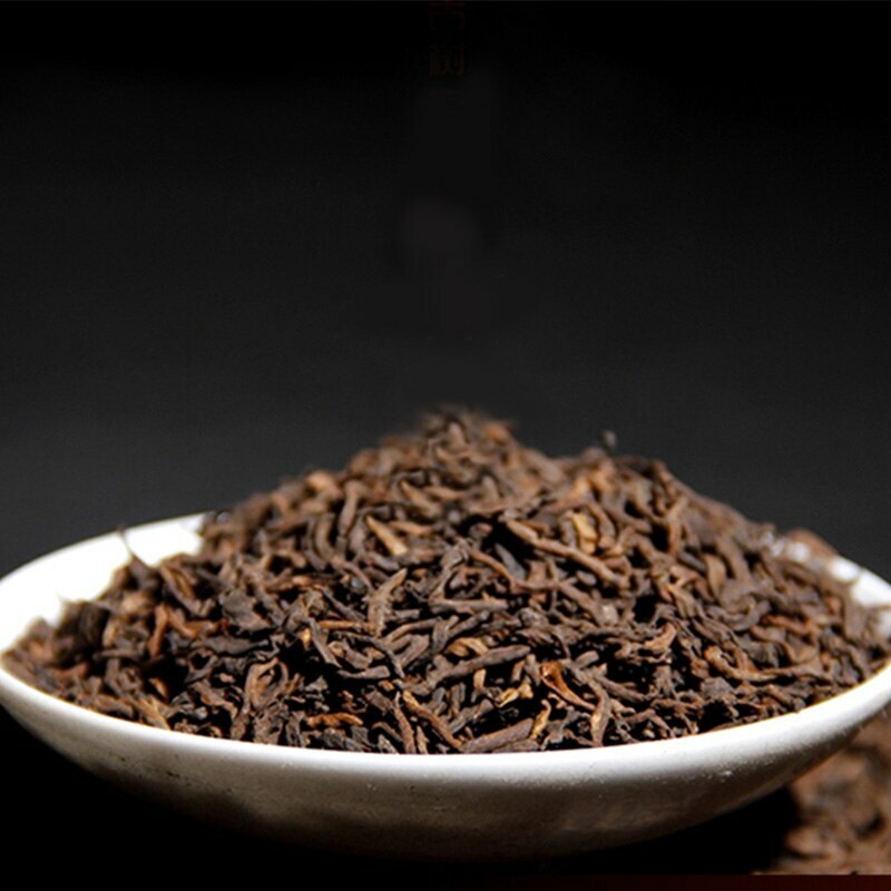 400g Yunnan Tea Shu Puerh Tea Loose Leaf Ripe Puer Tea Herbal Scent